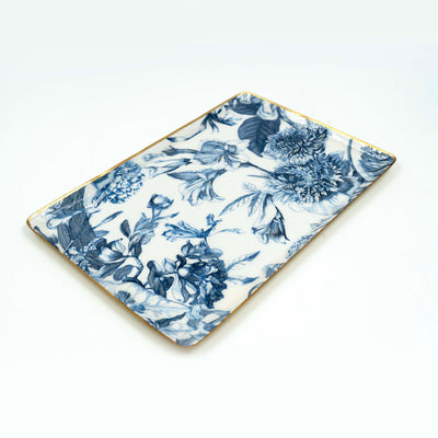 Brittany Blanc Large Rectangle Serving Tray