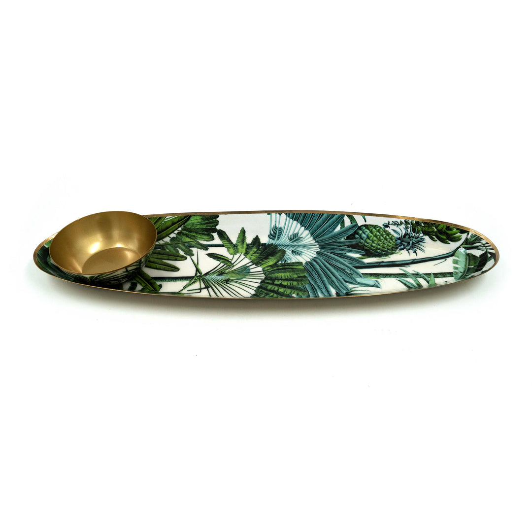 Nile Platter with Bowl