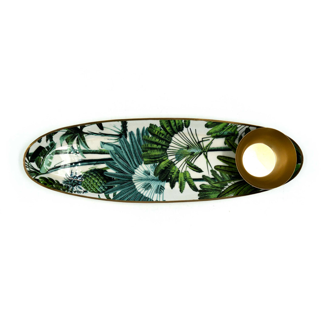 Nile Platter with Bowl
