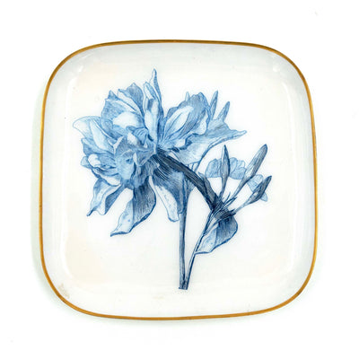 Brittany Blanc Square Quarter Plates (Set of 4)