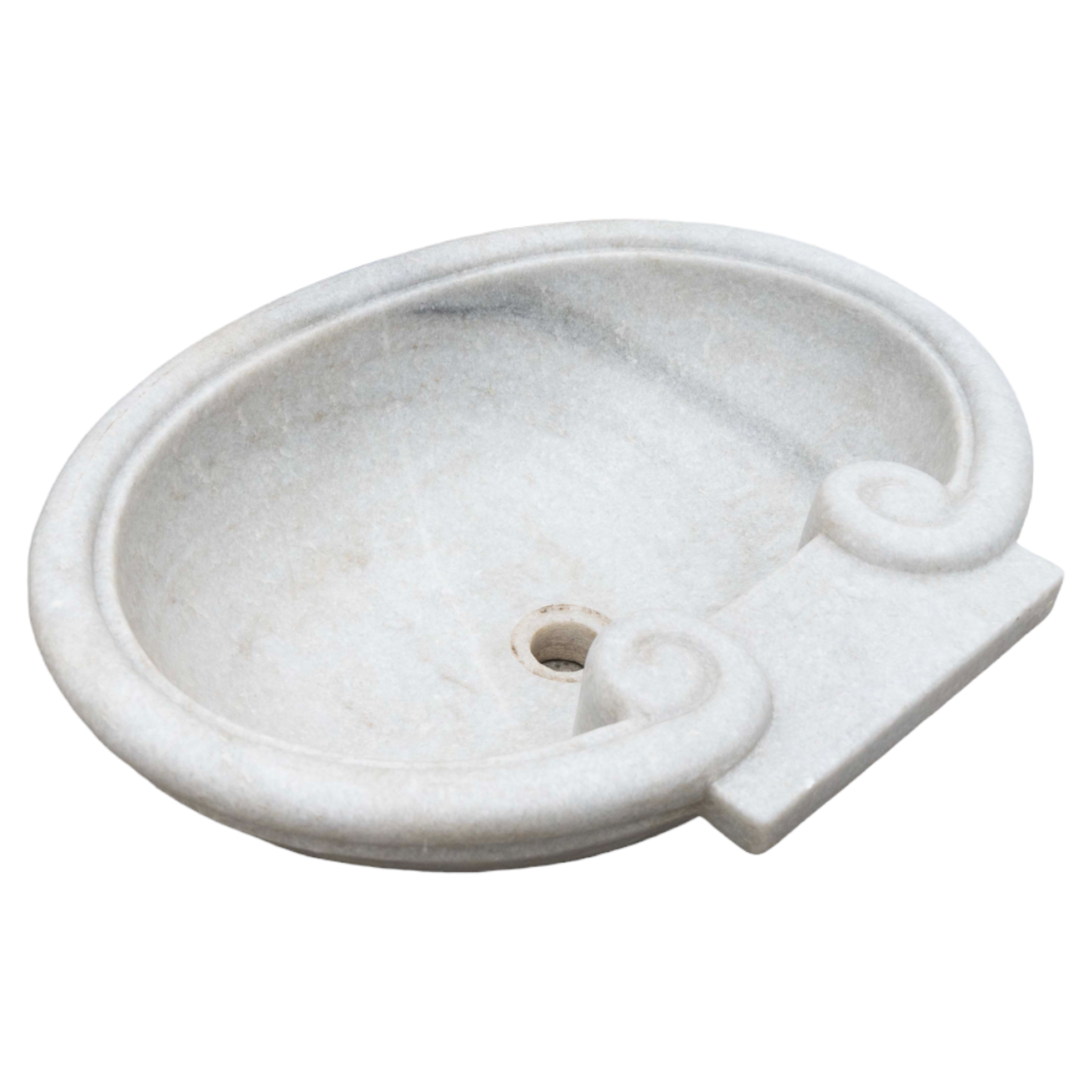 Round Marble Sink