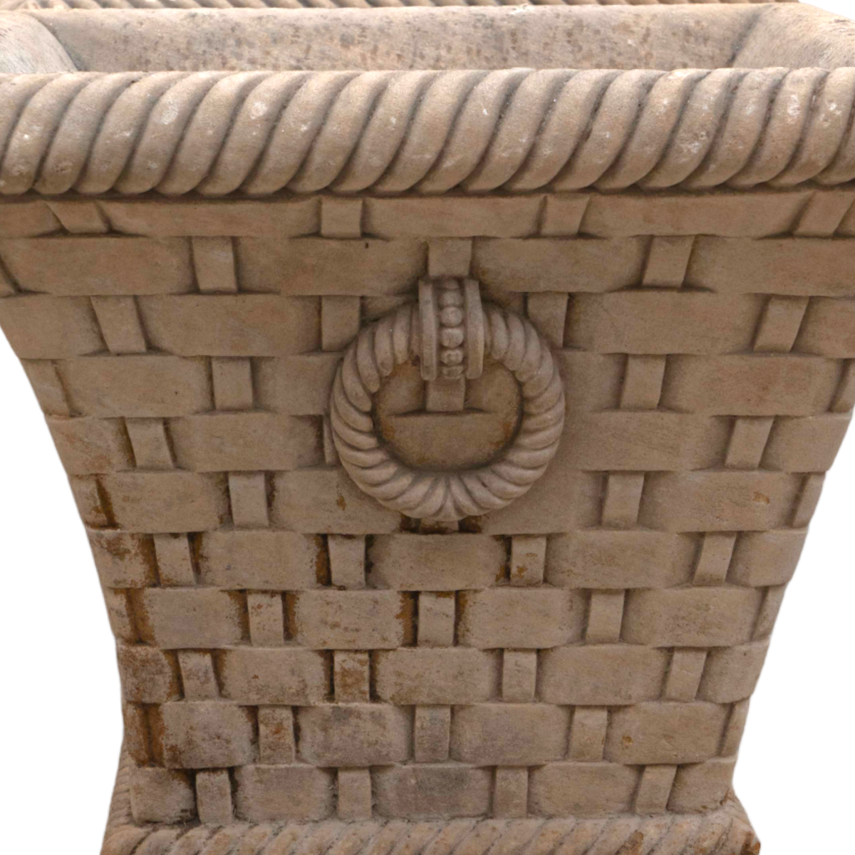 Square Shaped Stone Planter
