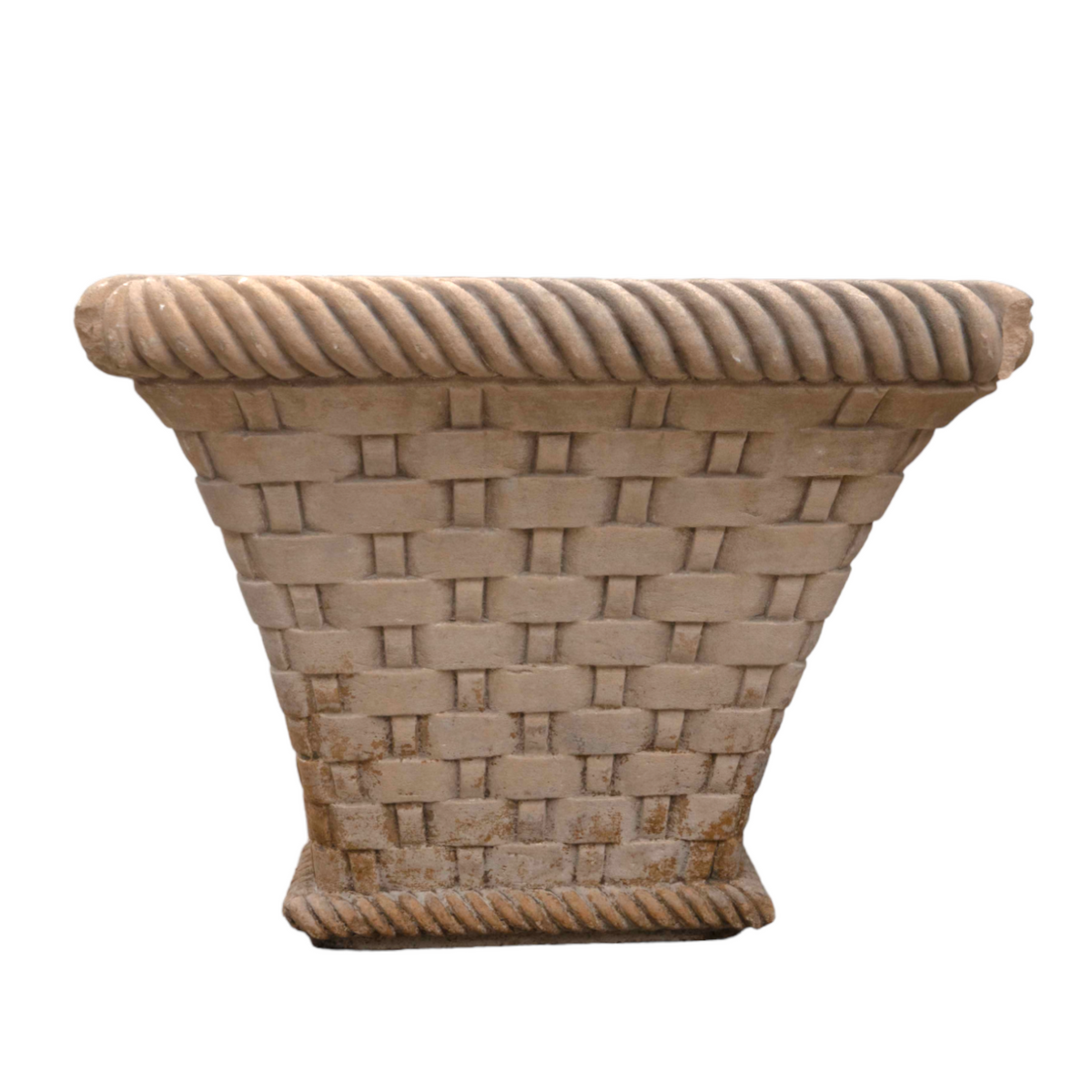 Square Shaped Stone Planter