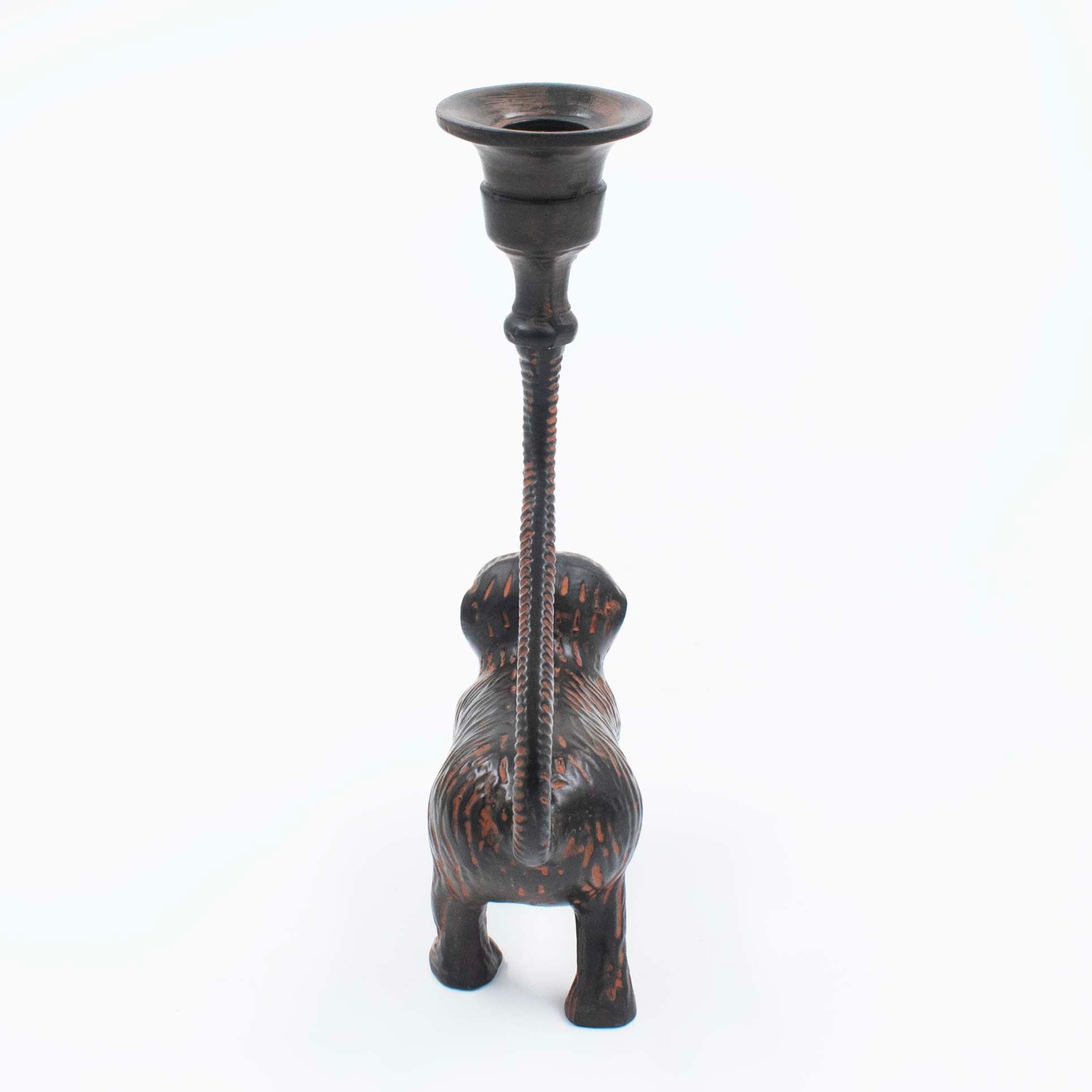 Monkey Tail Candle Holder