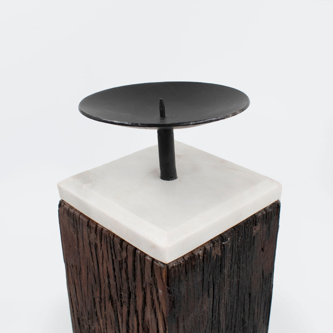 Sleeper Wood Candle Stand