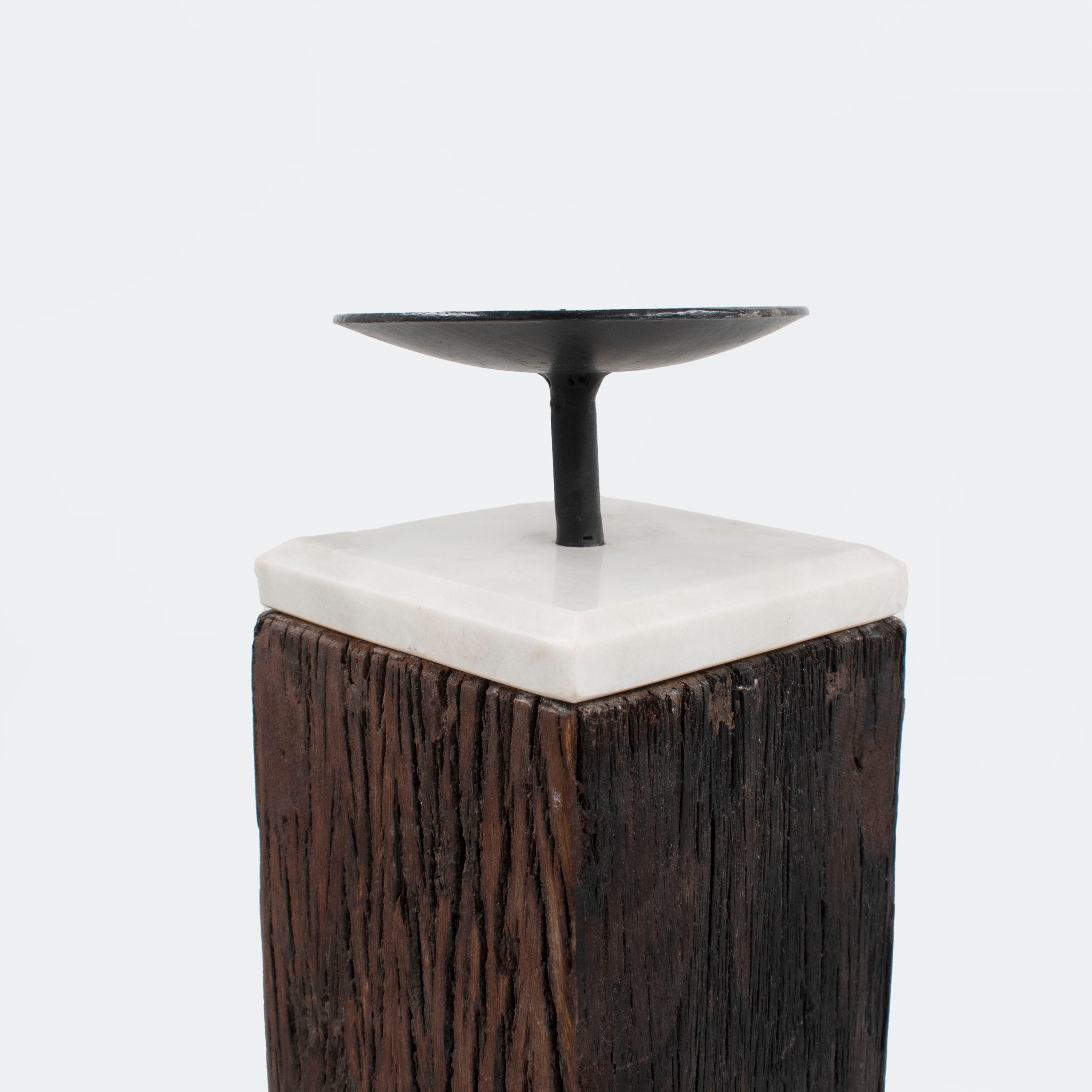 Sleeper Wood Candle Stand