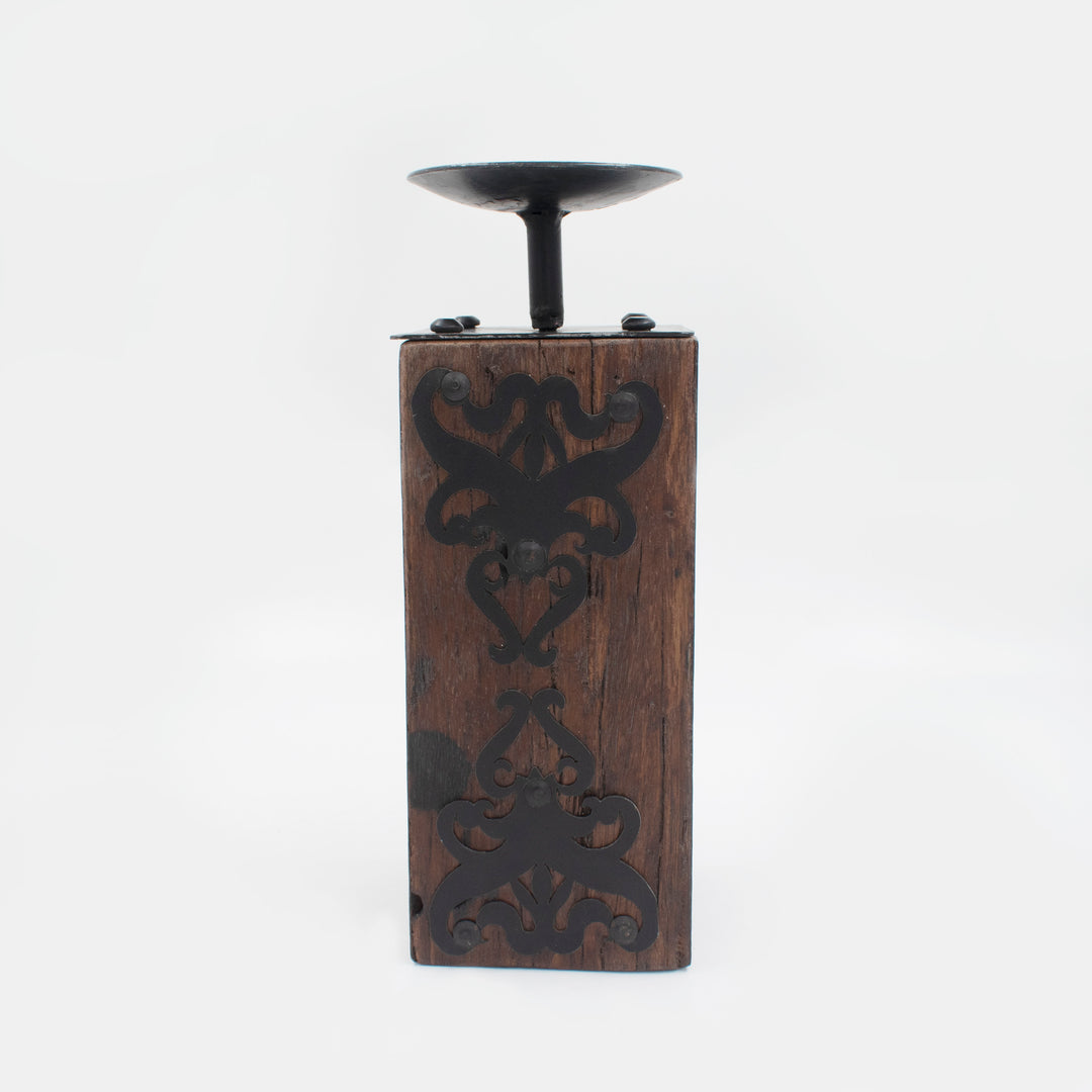 Sleeper Wood Candle Stand