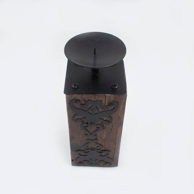 Sleeper Wood Candle Stand