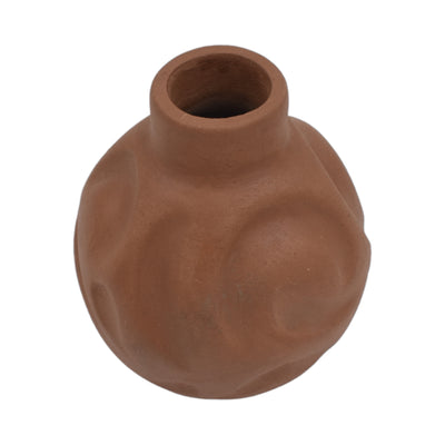 Glo Small Organic Profiled Straight Flower Vase