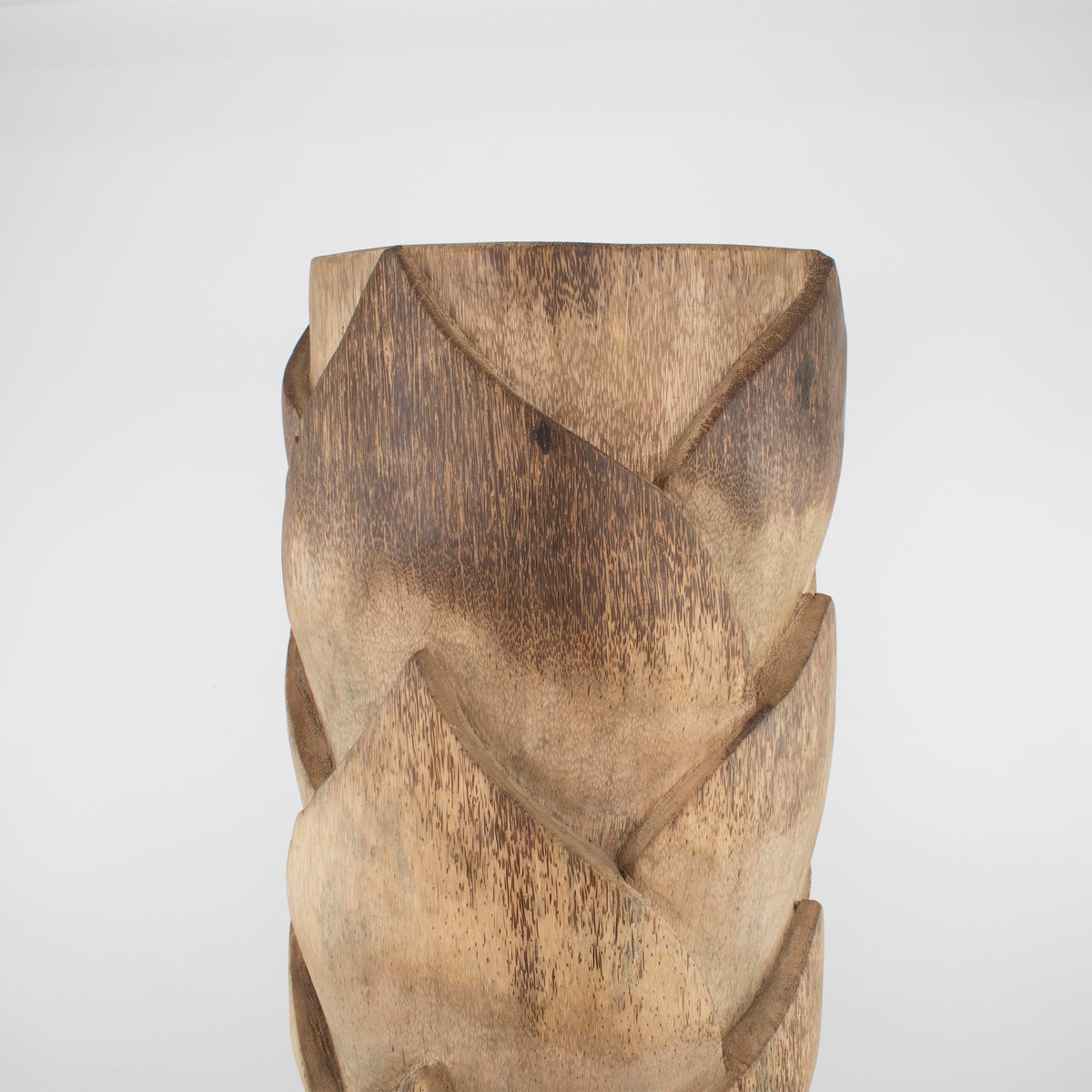 Wooden Dark Brown Pot