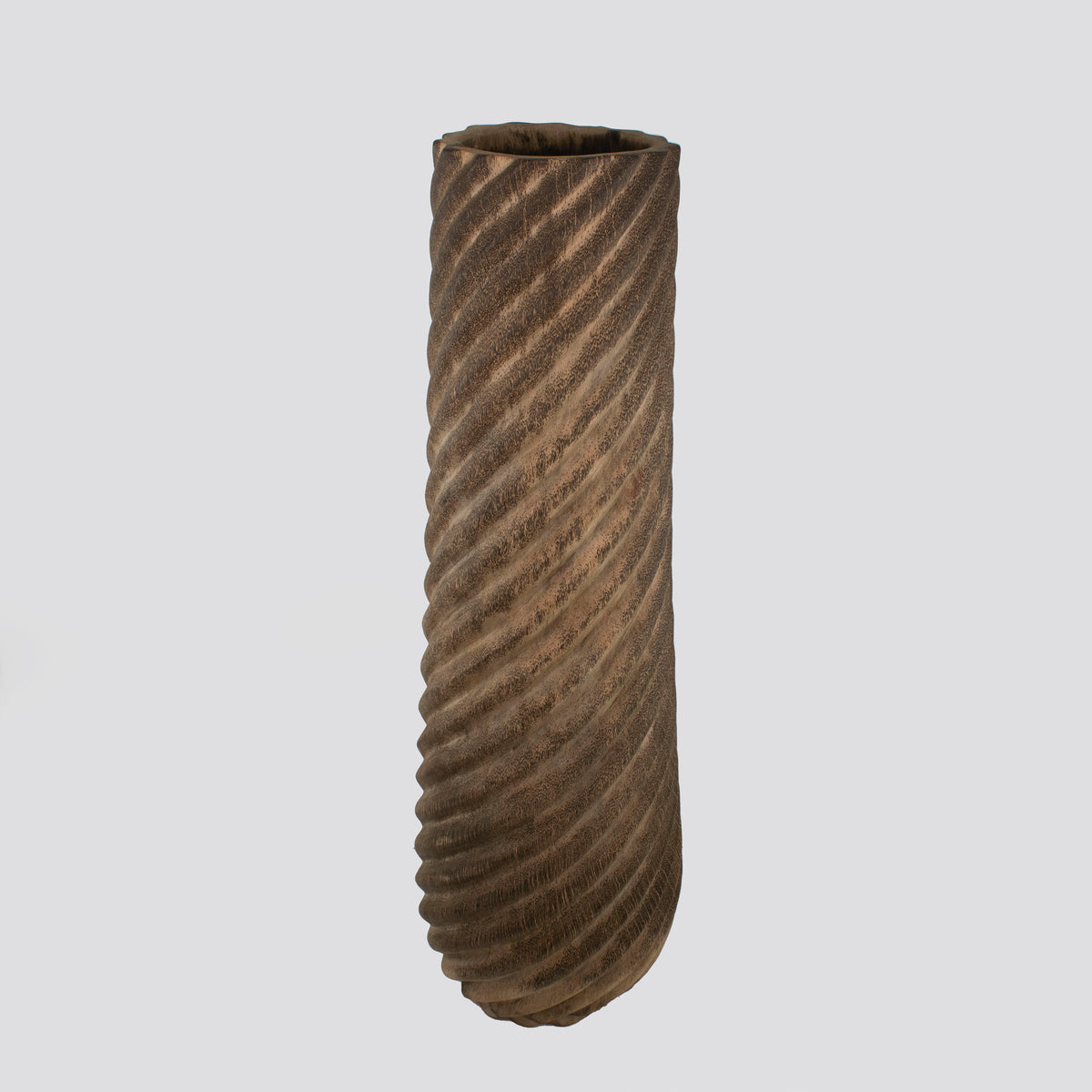 Wooden Palm Pot