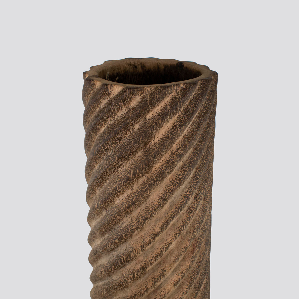 Wooden Palm Pot