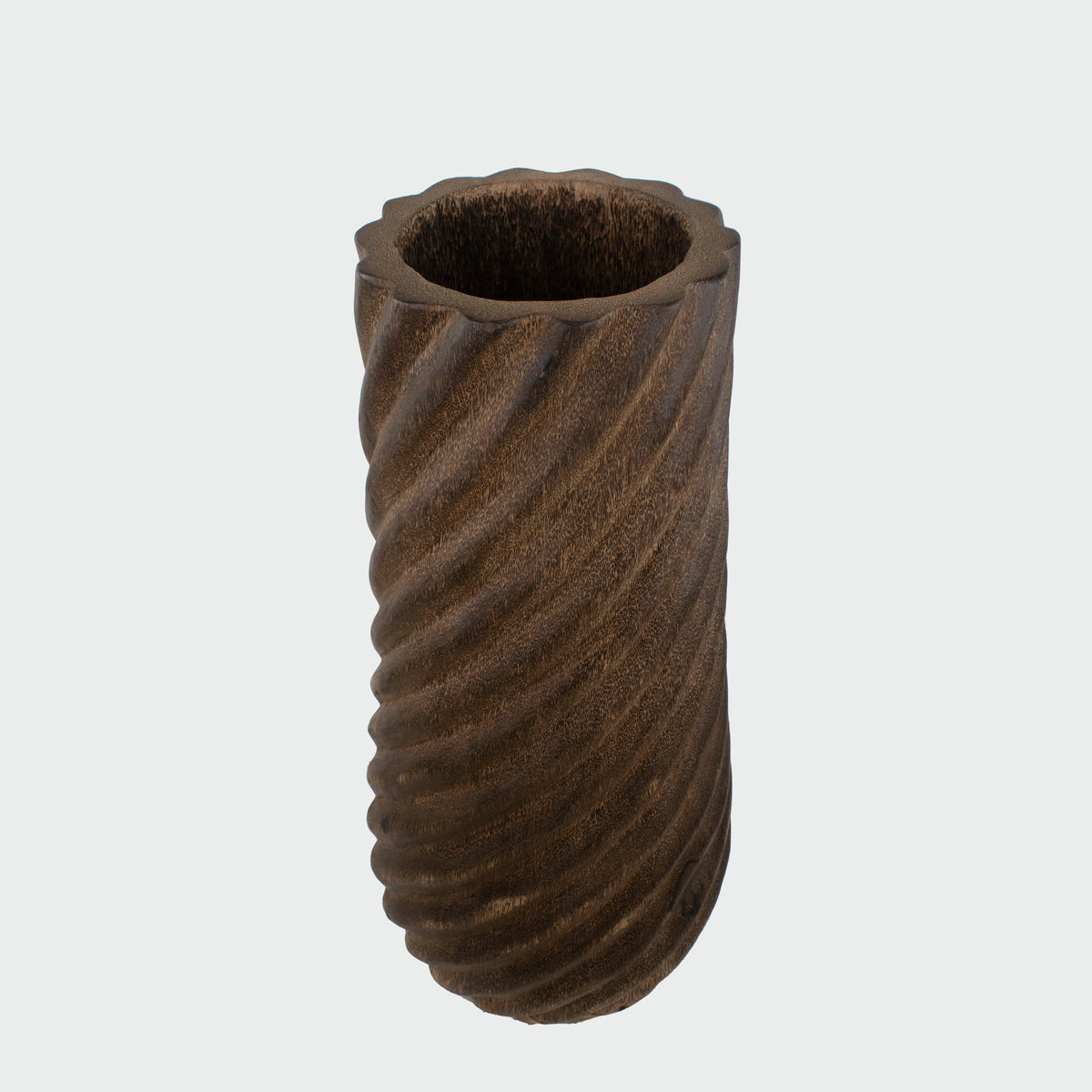 Wooden Palm Pot