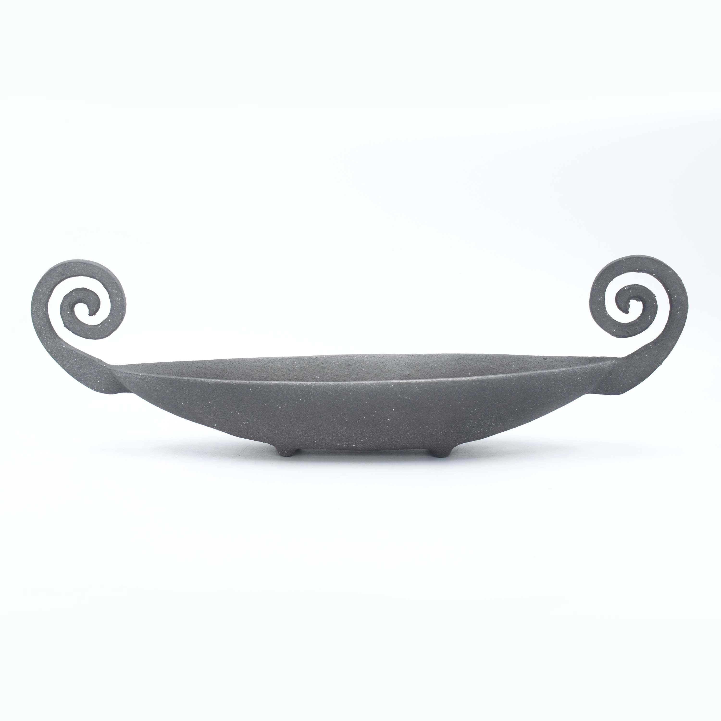 Grey Aluminum Metal Boat