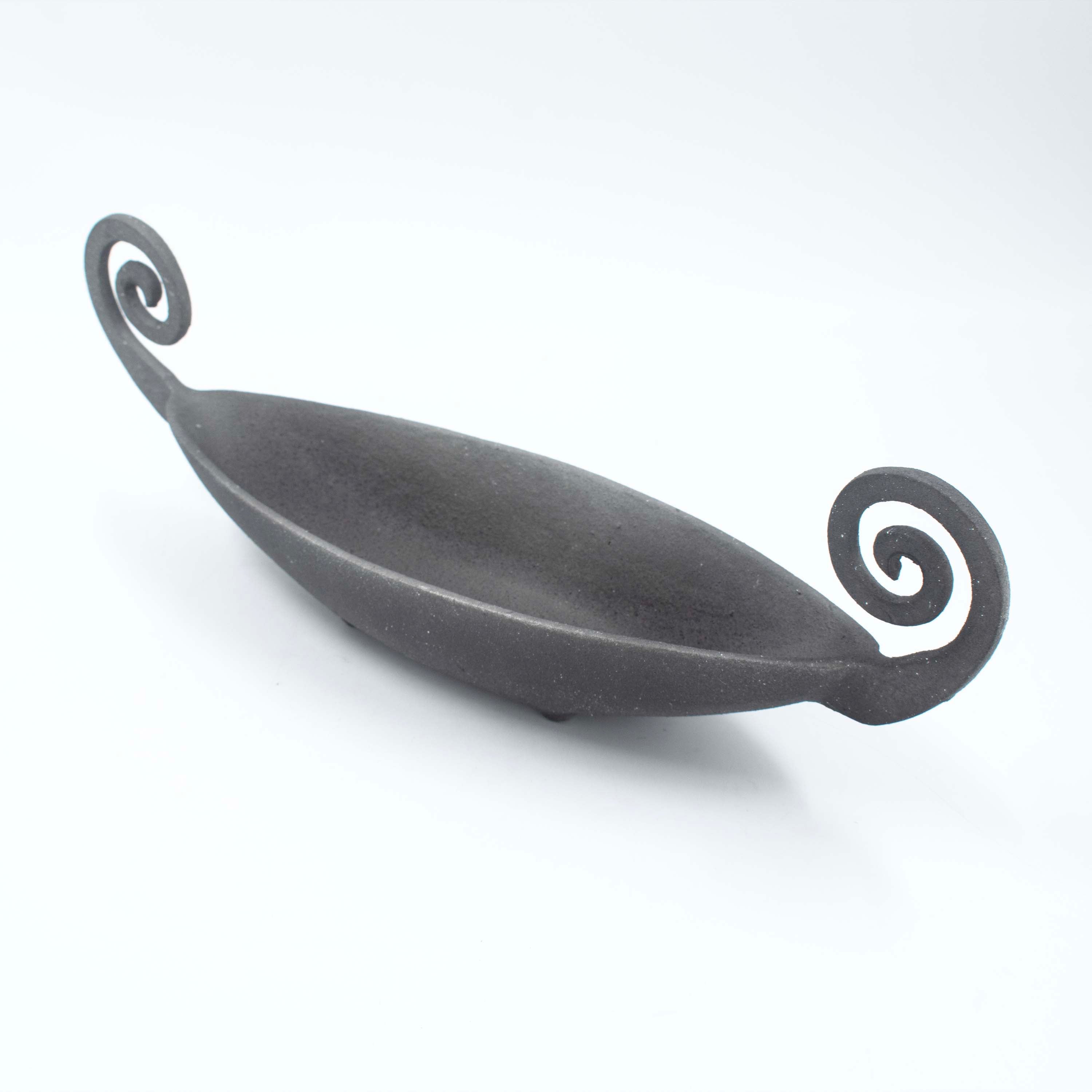 Grey Aluminum Metal Boat