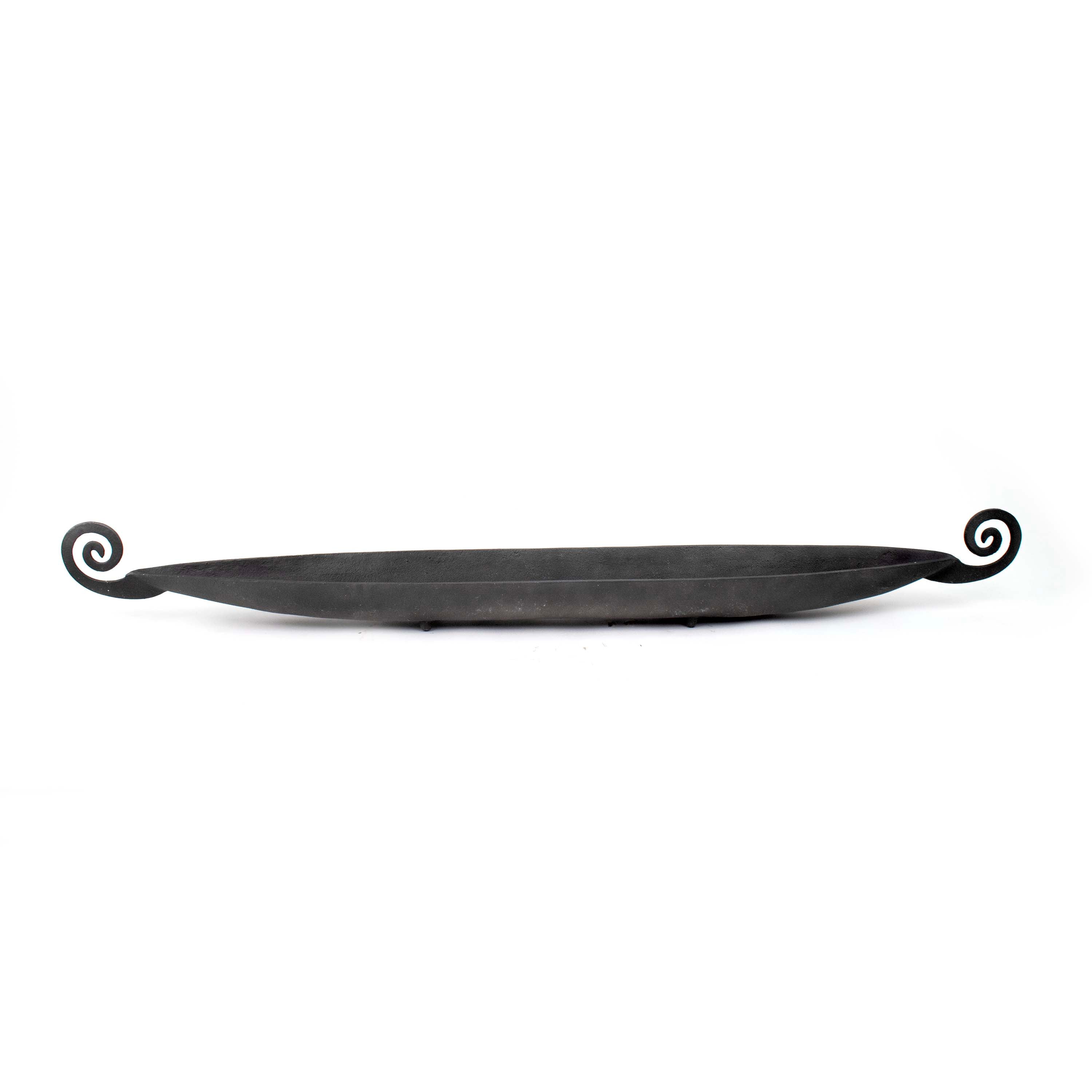 Grey Aluminum Metal Boat
