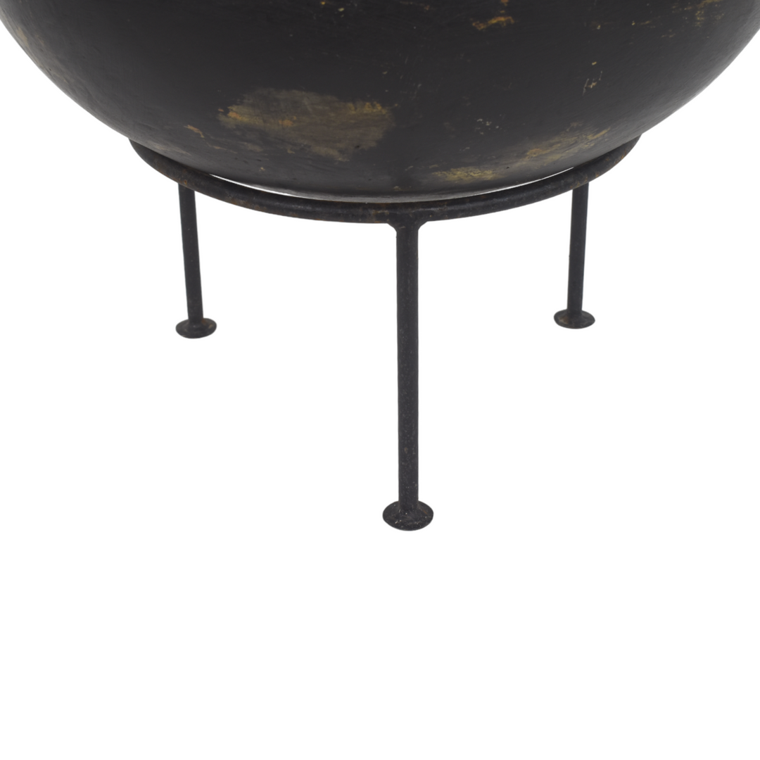 Grey Brown Clay Pot