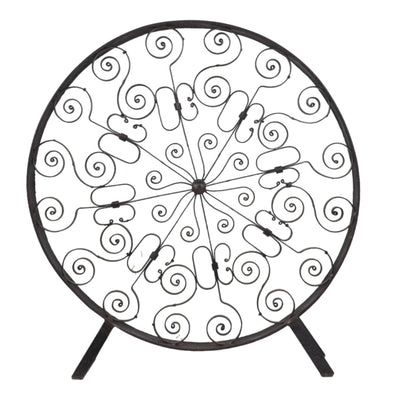 Round Mandala Table Decor with Stand