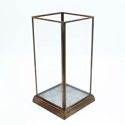 Candle Holder with Glass Base