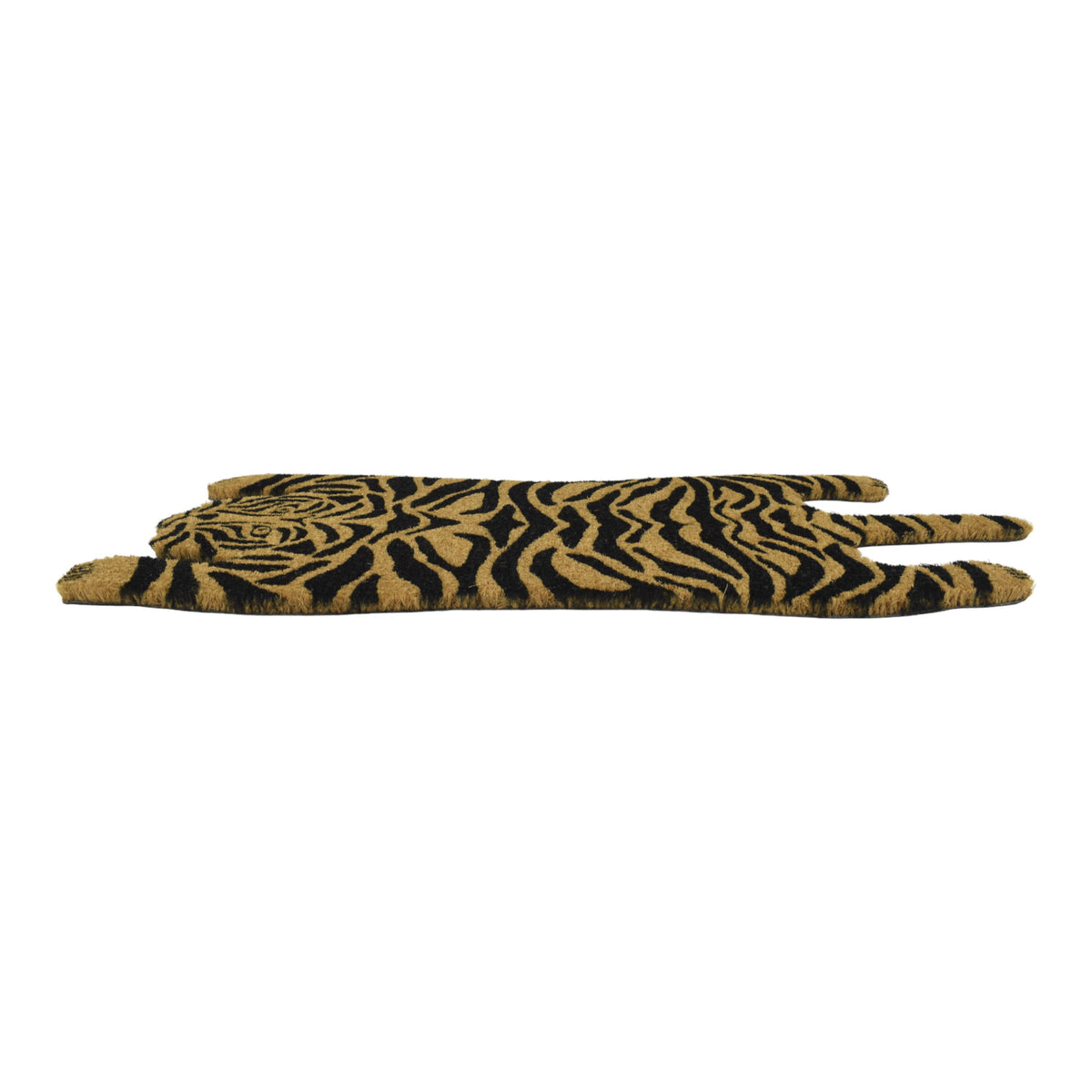 PVC Backed Coir Mat Tiger Print