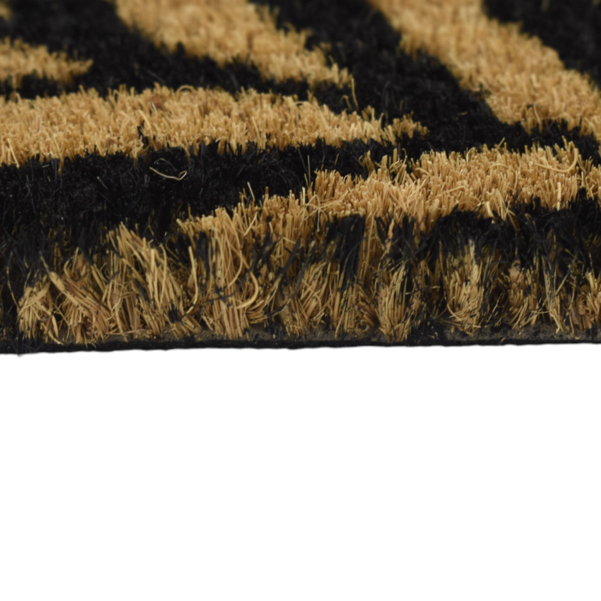 PVC Backed Coir Mat Leaf
