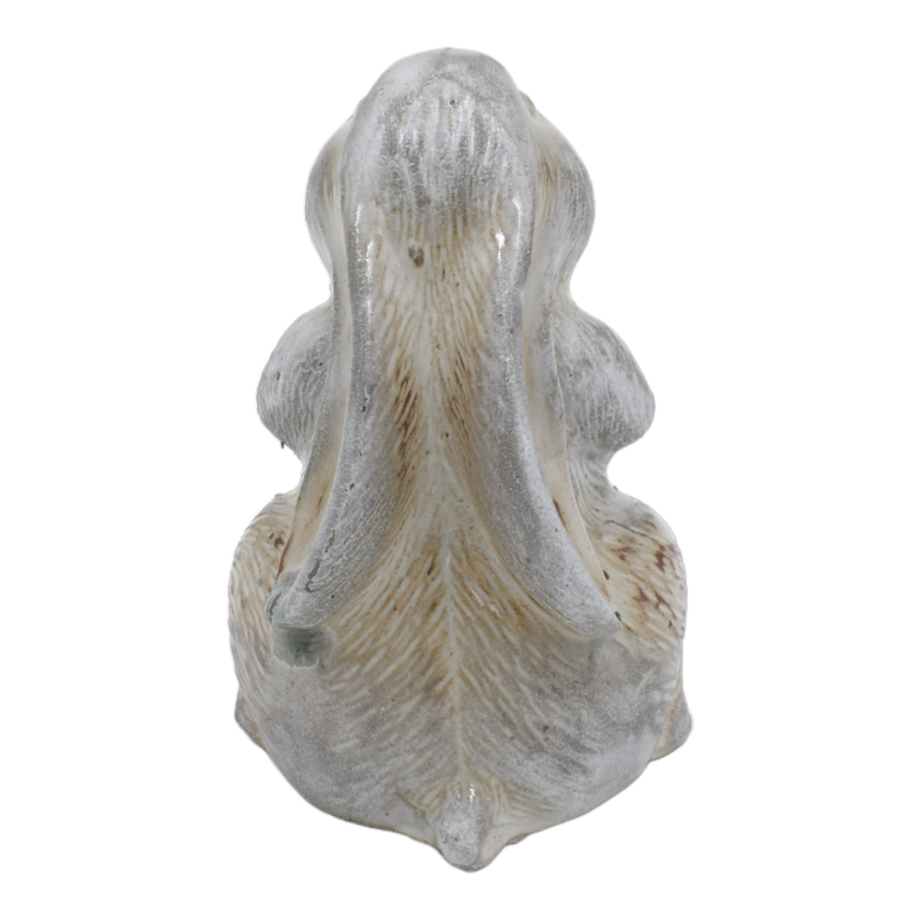 Ceramic Sleeping Rabbit Garden Figurine