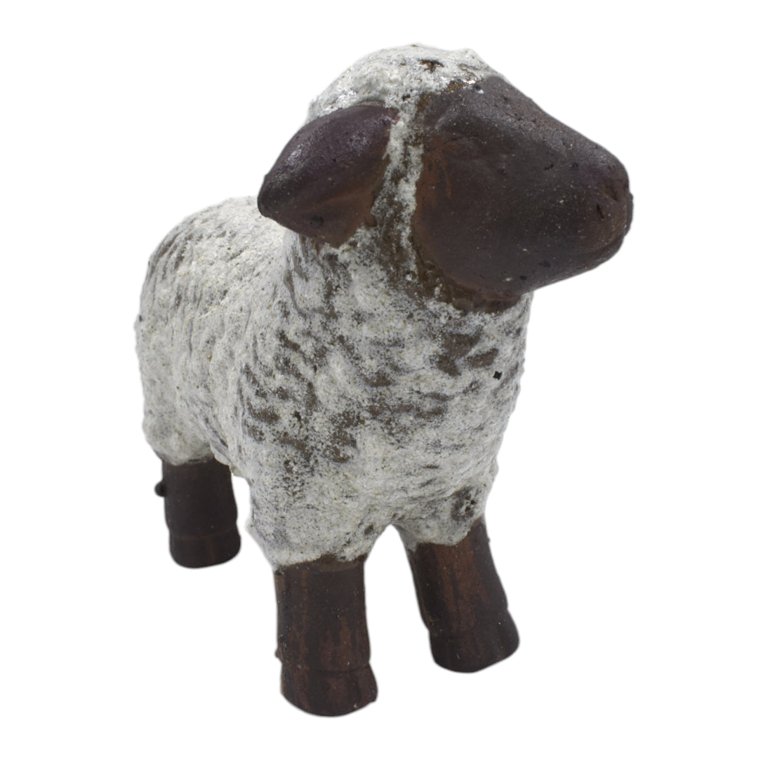 Ceramic Sheep Figurine