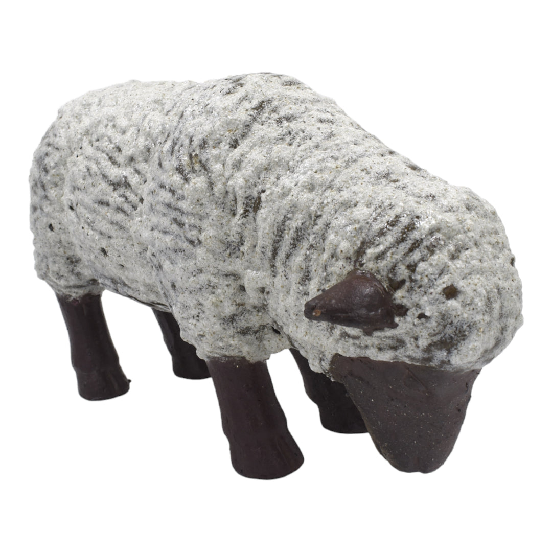 Ceramic Sheep Garden Figurine