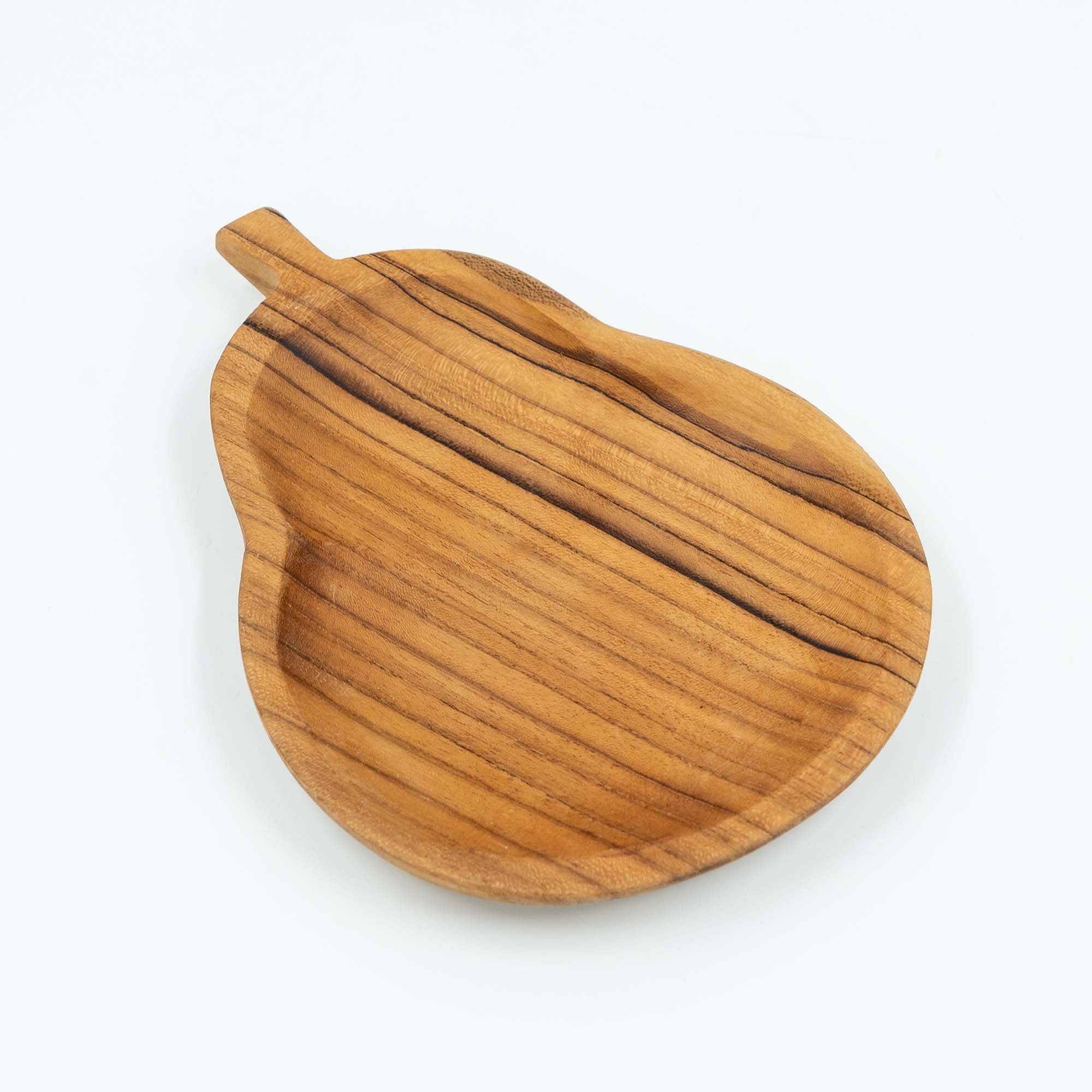 Yarah Teak Wood Pear Shaped Platter