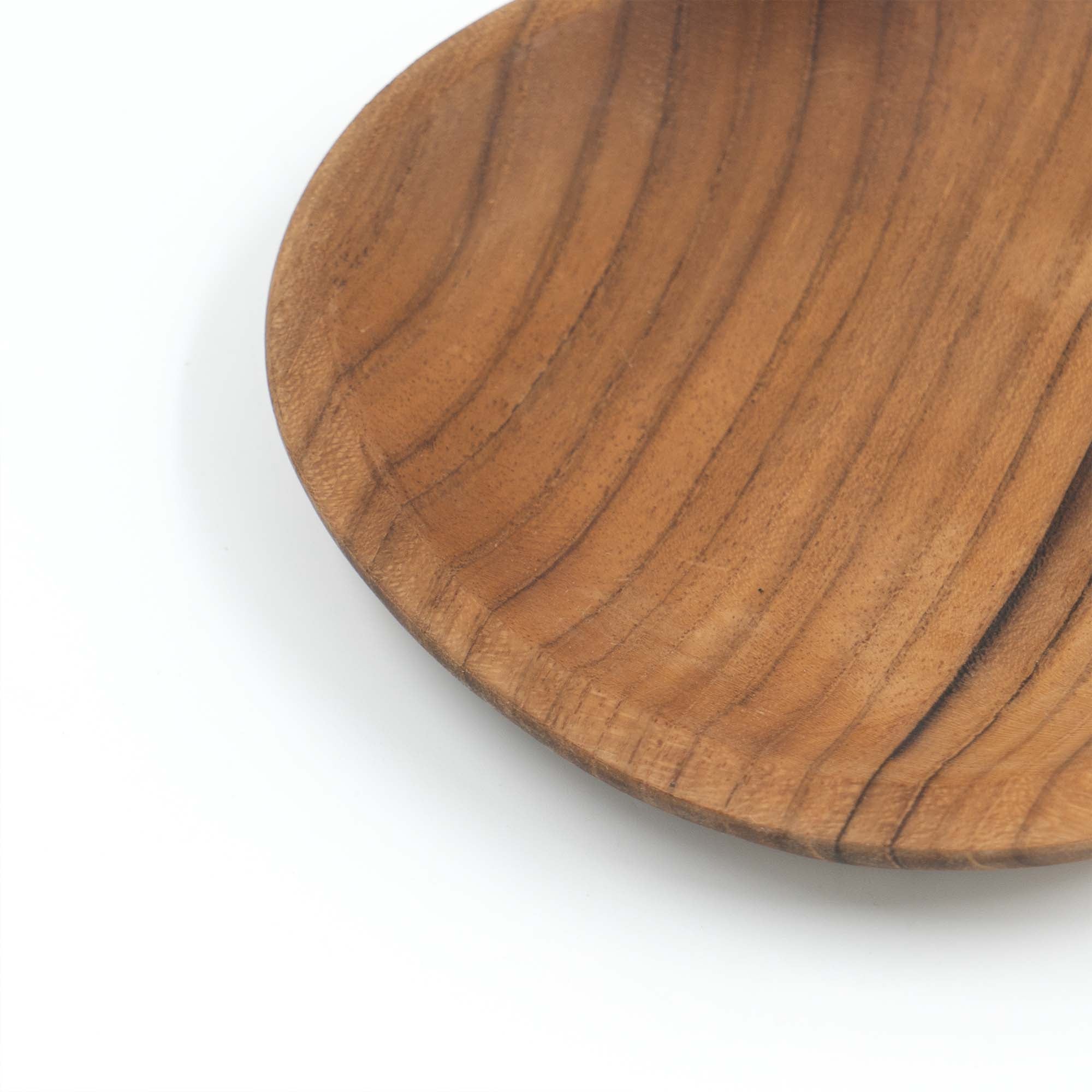 Yarah Teak Wood Pear Shaped Platter