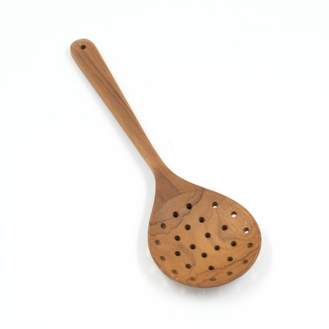 Yarah Teak Wood Drainer Spatula