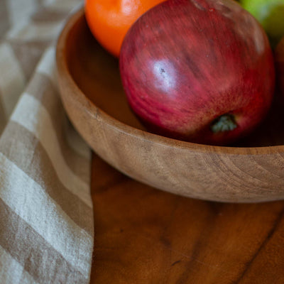 Yarah Teak Wood Salad Bowl