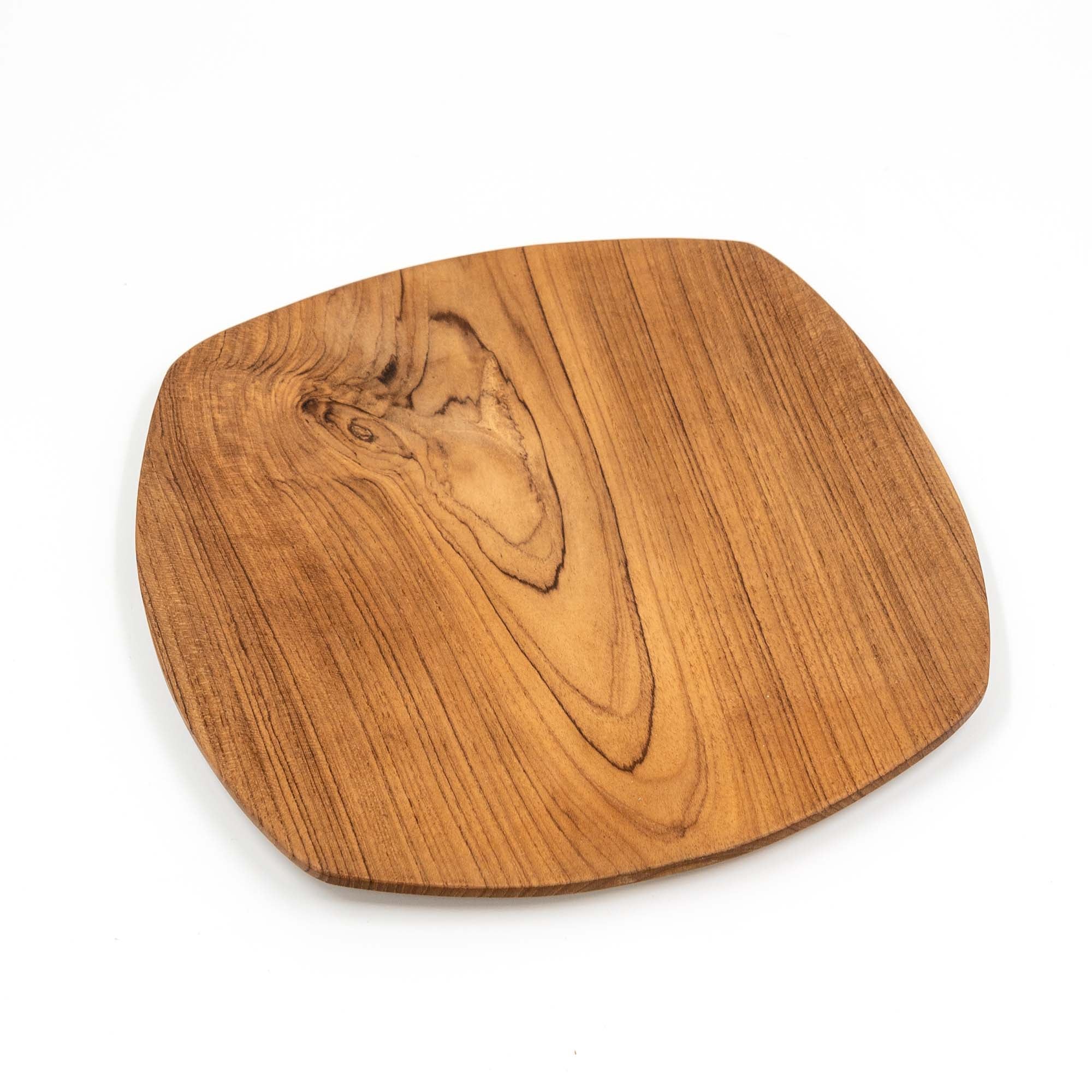 Yarah Teak Wood Meal Plate