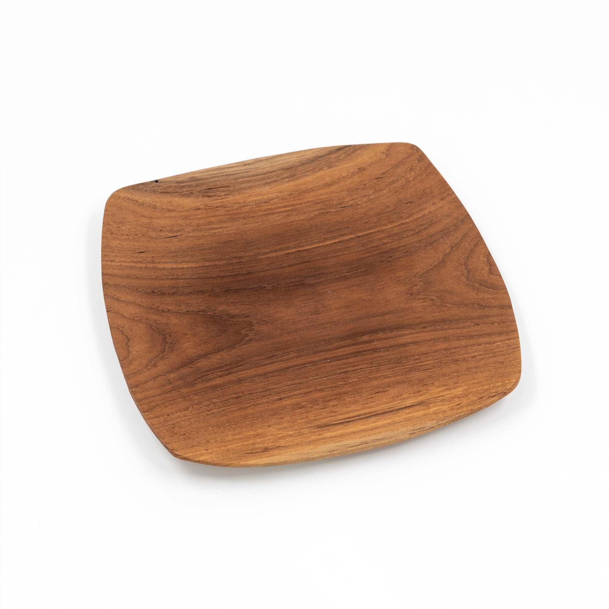 Yarah Teak Wood Meal Plate