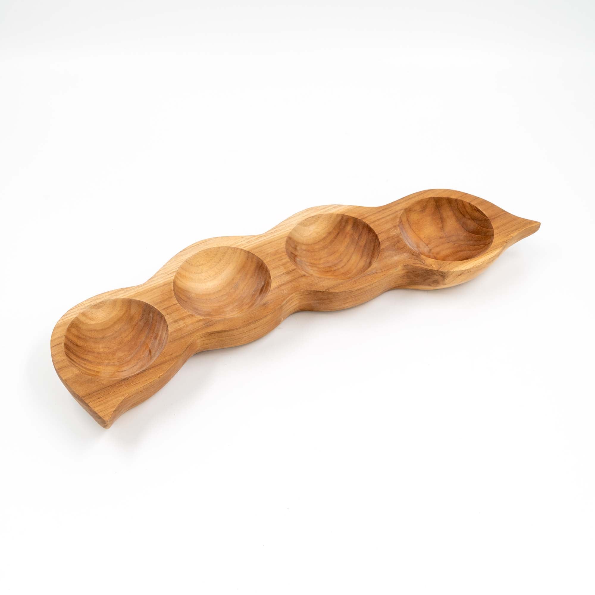 Yarah Teak Wood Mini Spice Holder