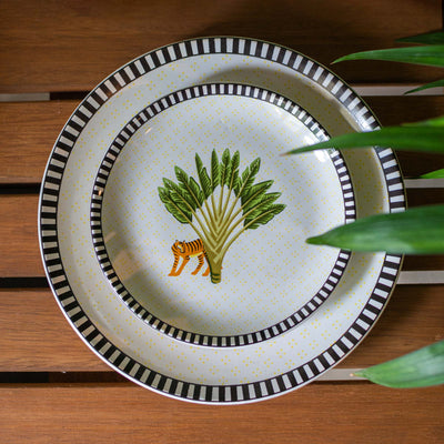 Sunderbans Starter Dessert Plate Tiger