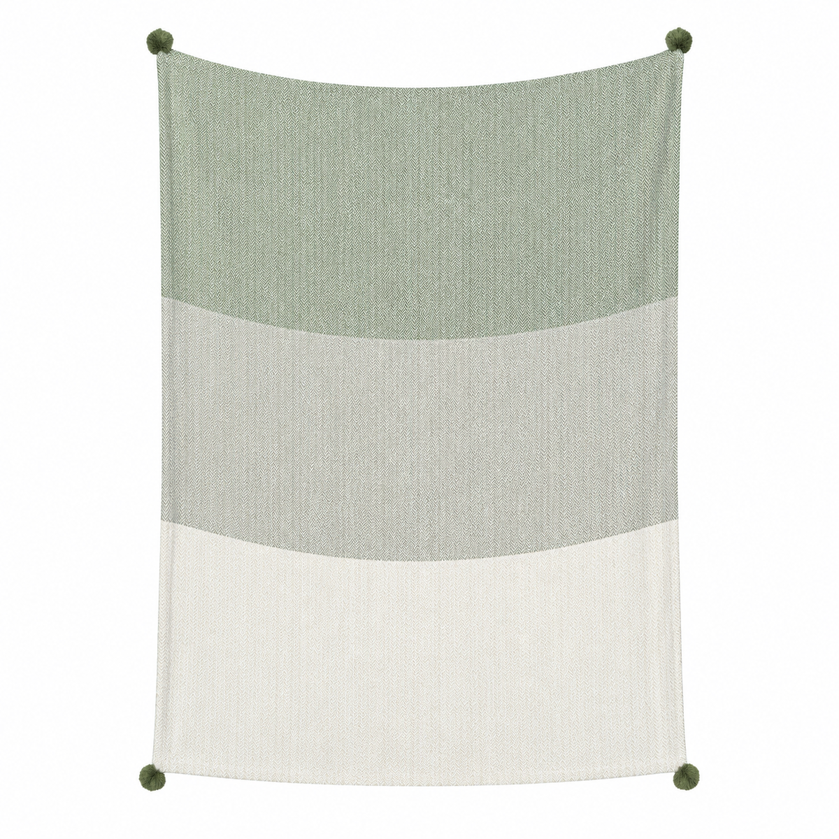 COLOR BLOCK THROW