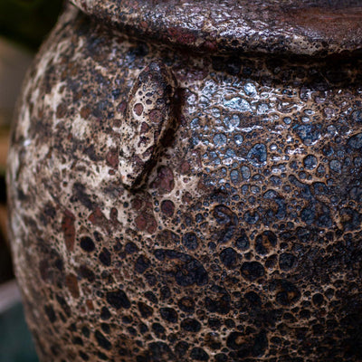 Ceramic Wide Fountain With Base