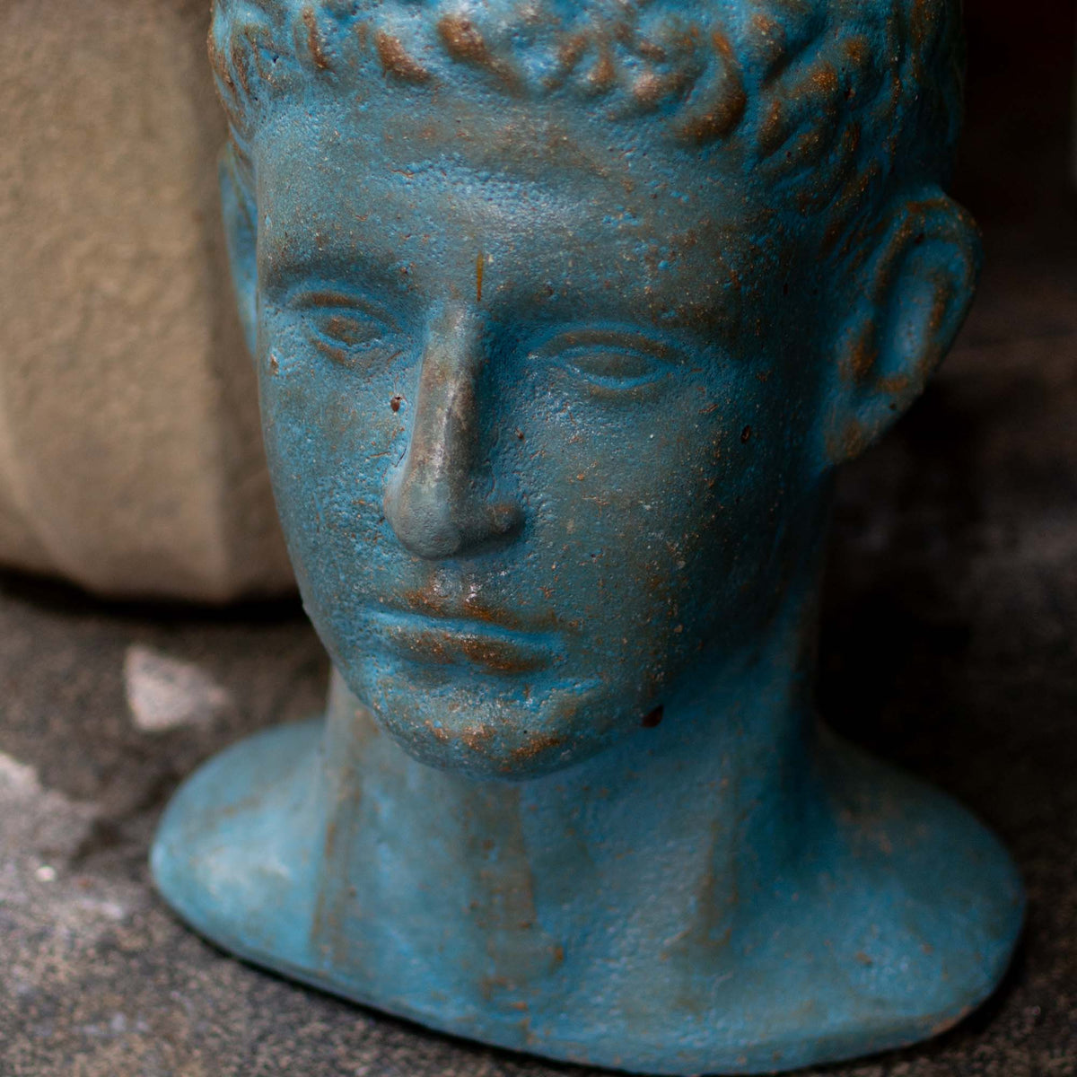 Face Shaped Ceramic Pot