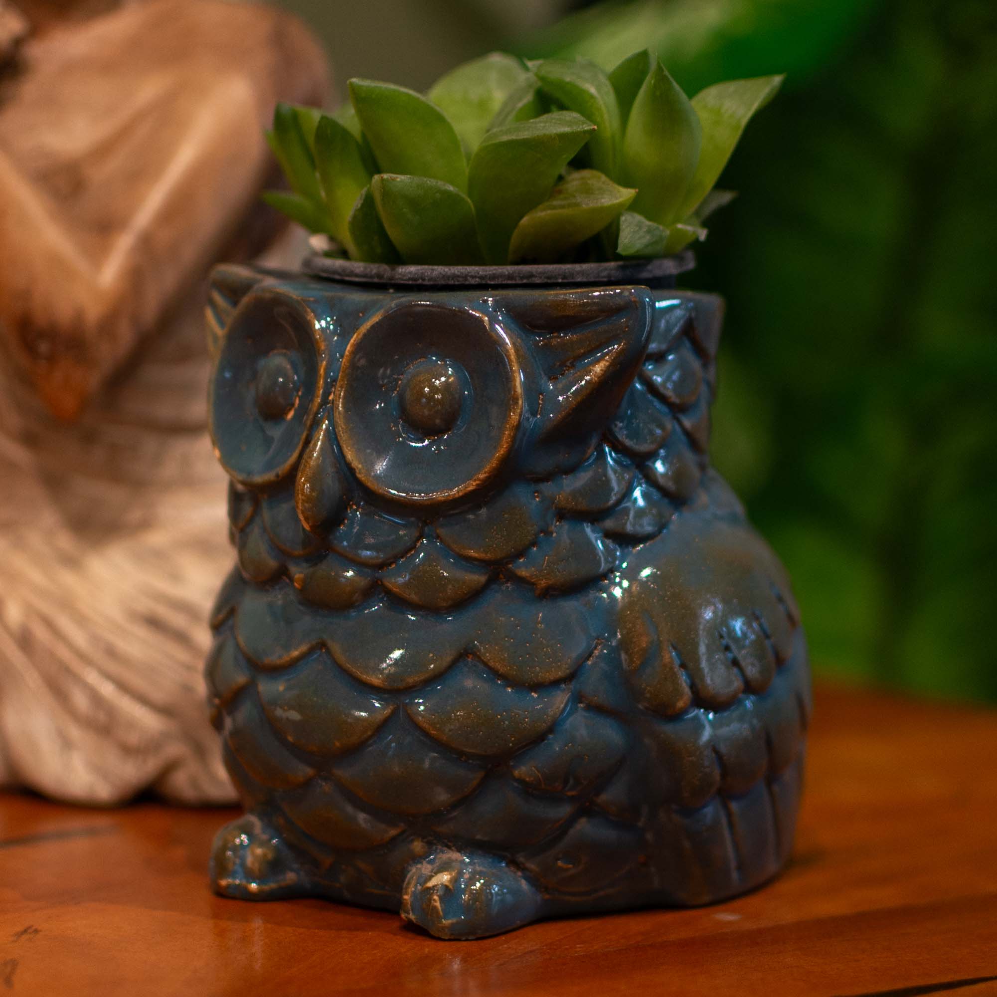 Owl Ceramic Pot