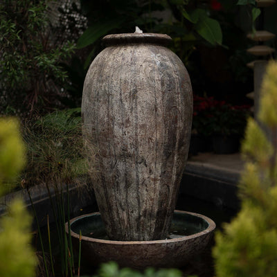 Tall Ceramic Fountain