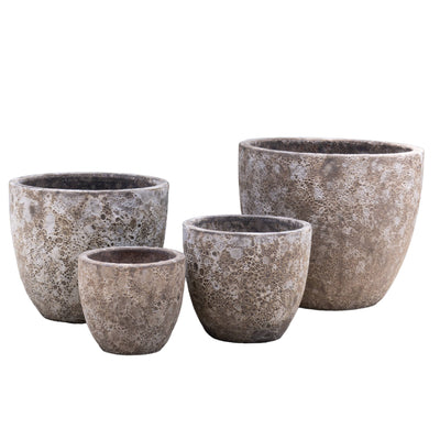 Light Beige Bubble Pot
