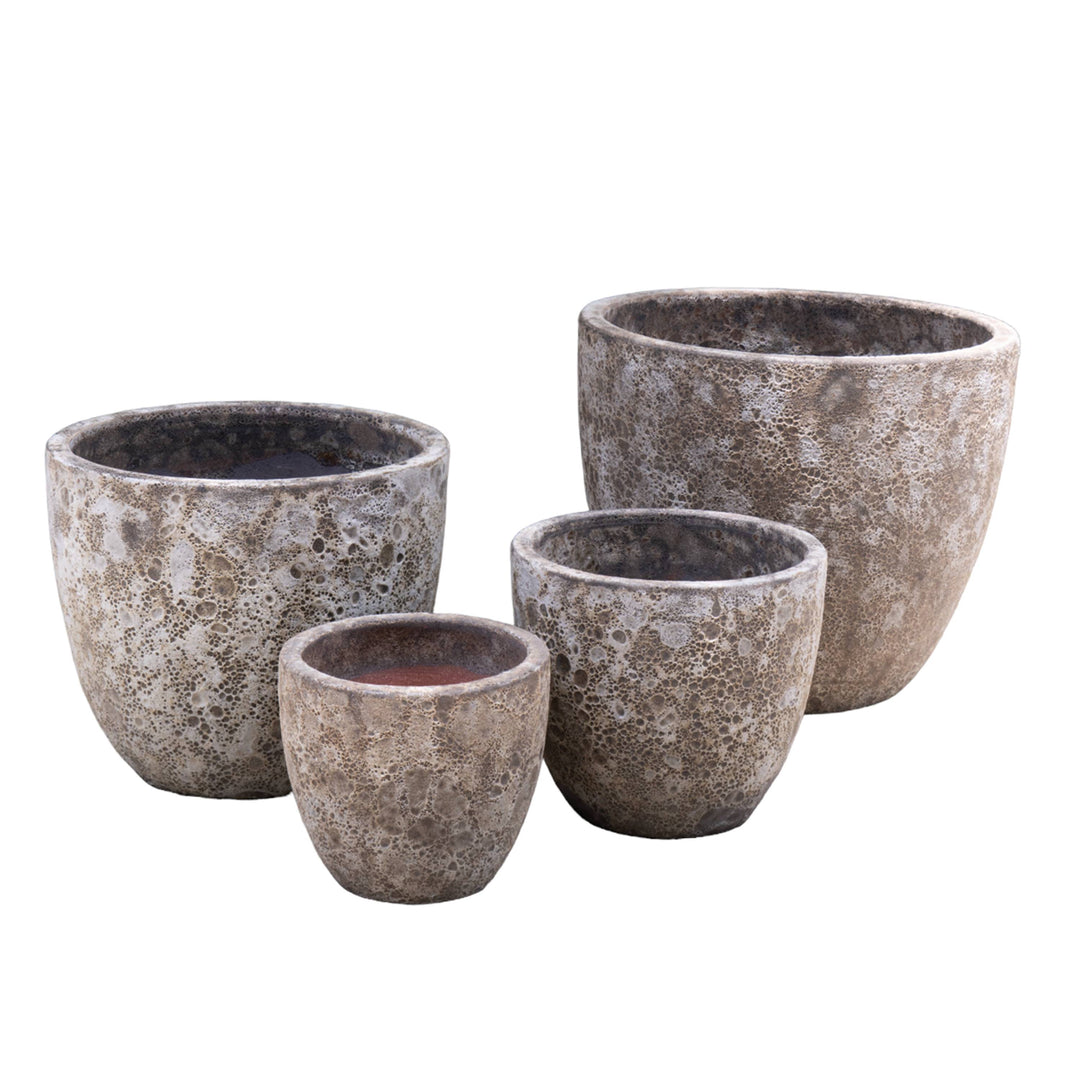 Light Beige Bubble Pot