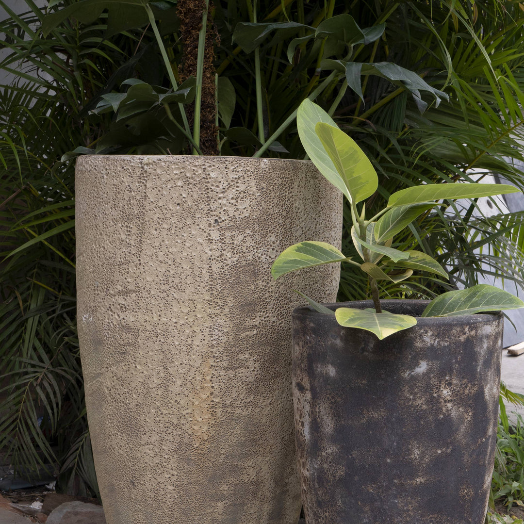 Tall Atlantic Glaze Pot