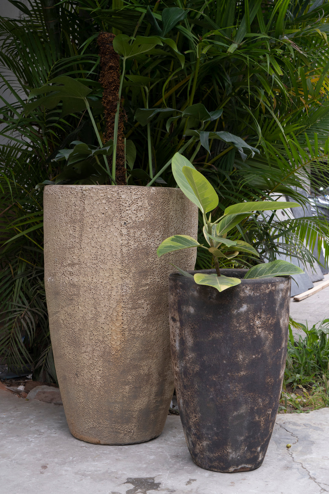 Tall Atlantic Glaze Pot