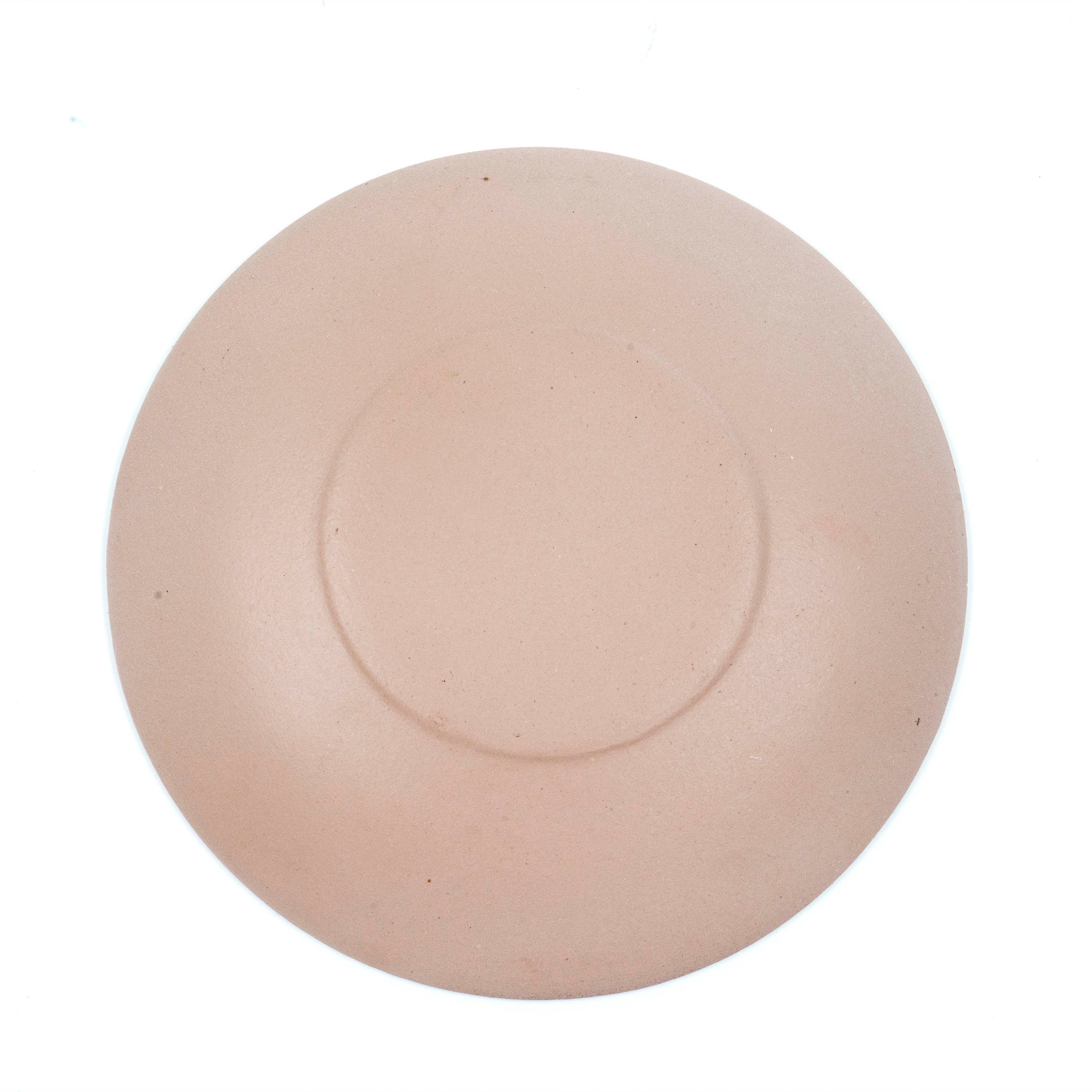 Terracotta Planter Bowl Etched Base