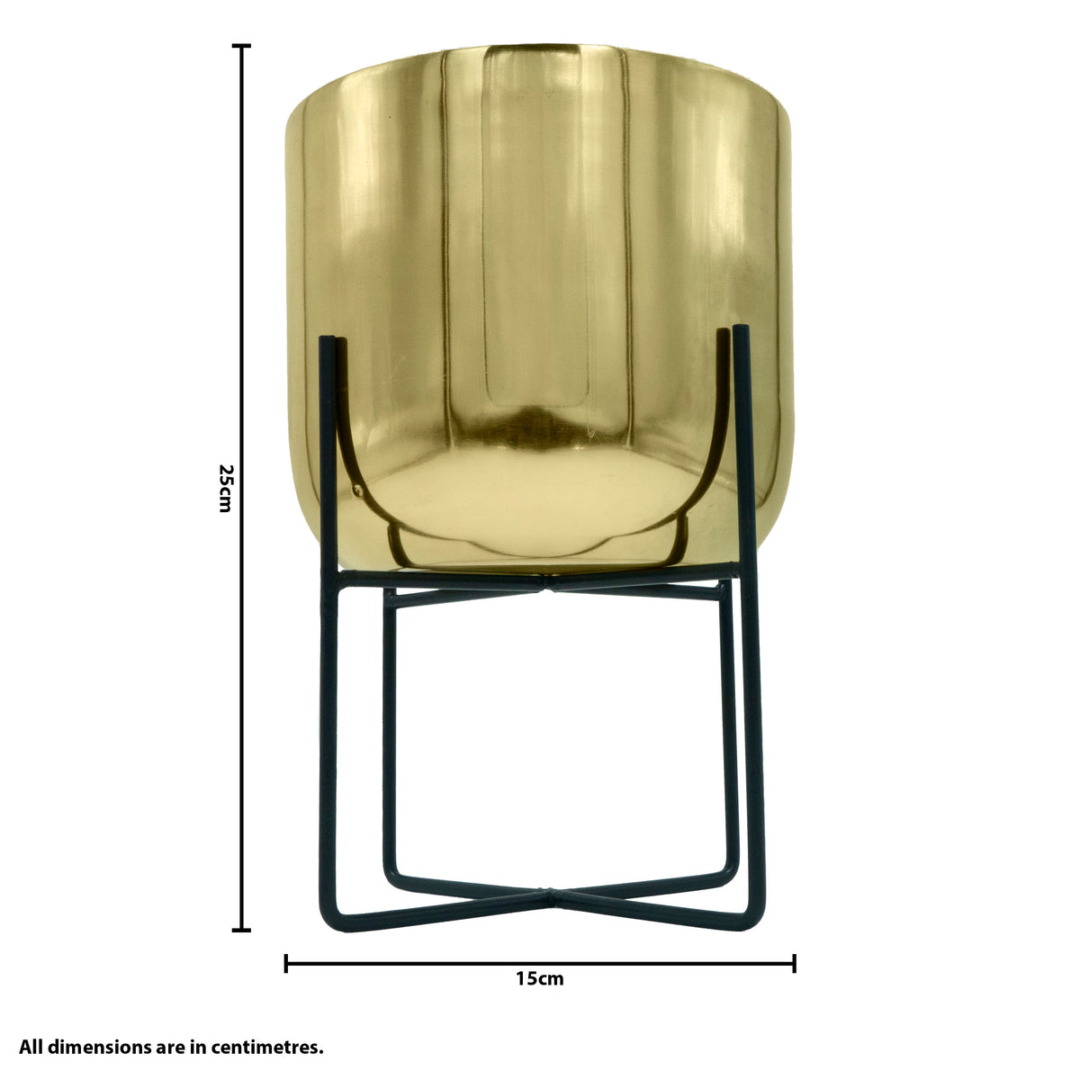 Rebecca Metal Planter
