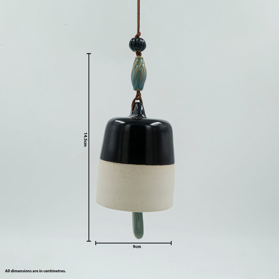 Two tone ceramic bell