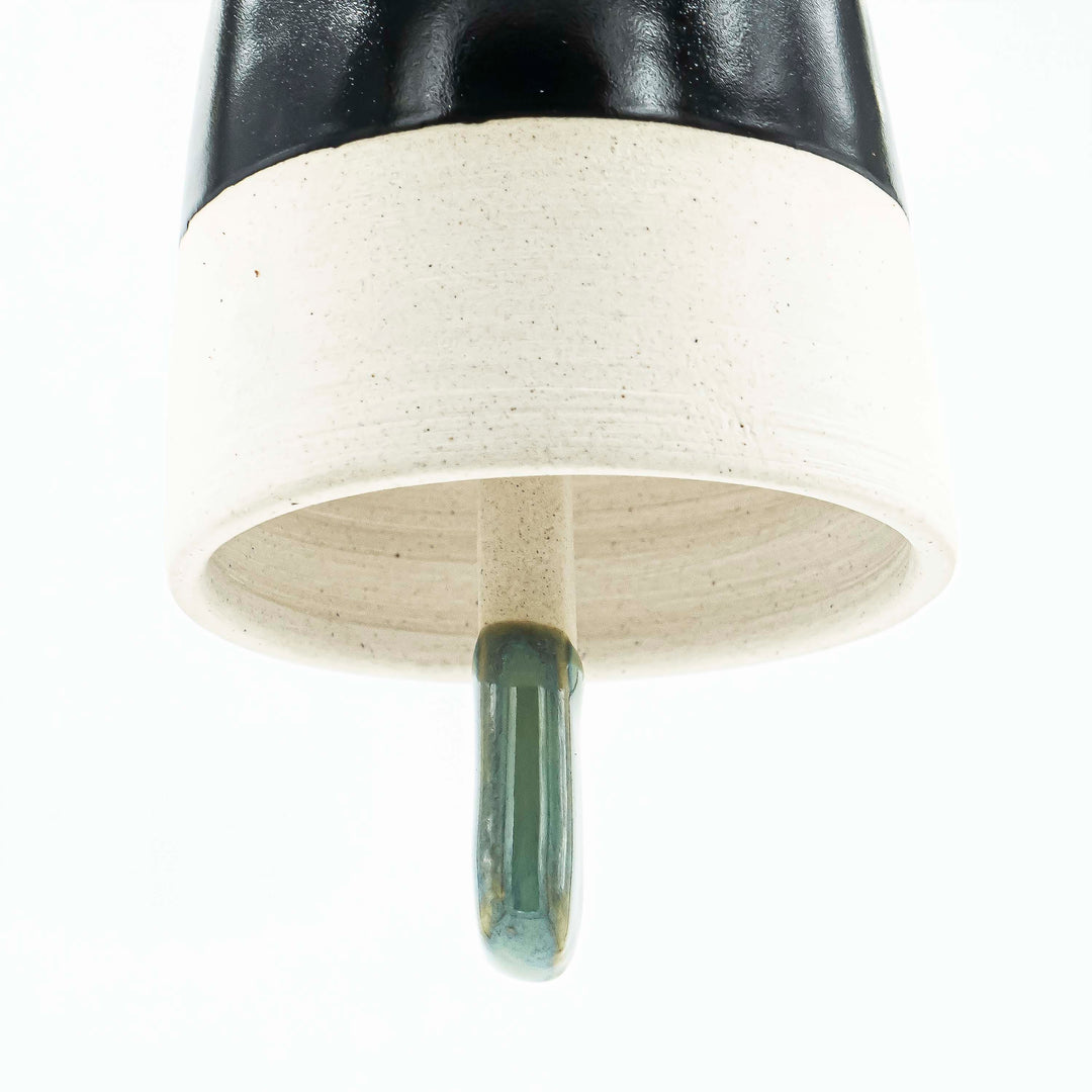 Two tone ceramic bell