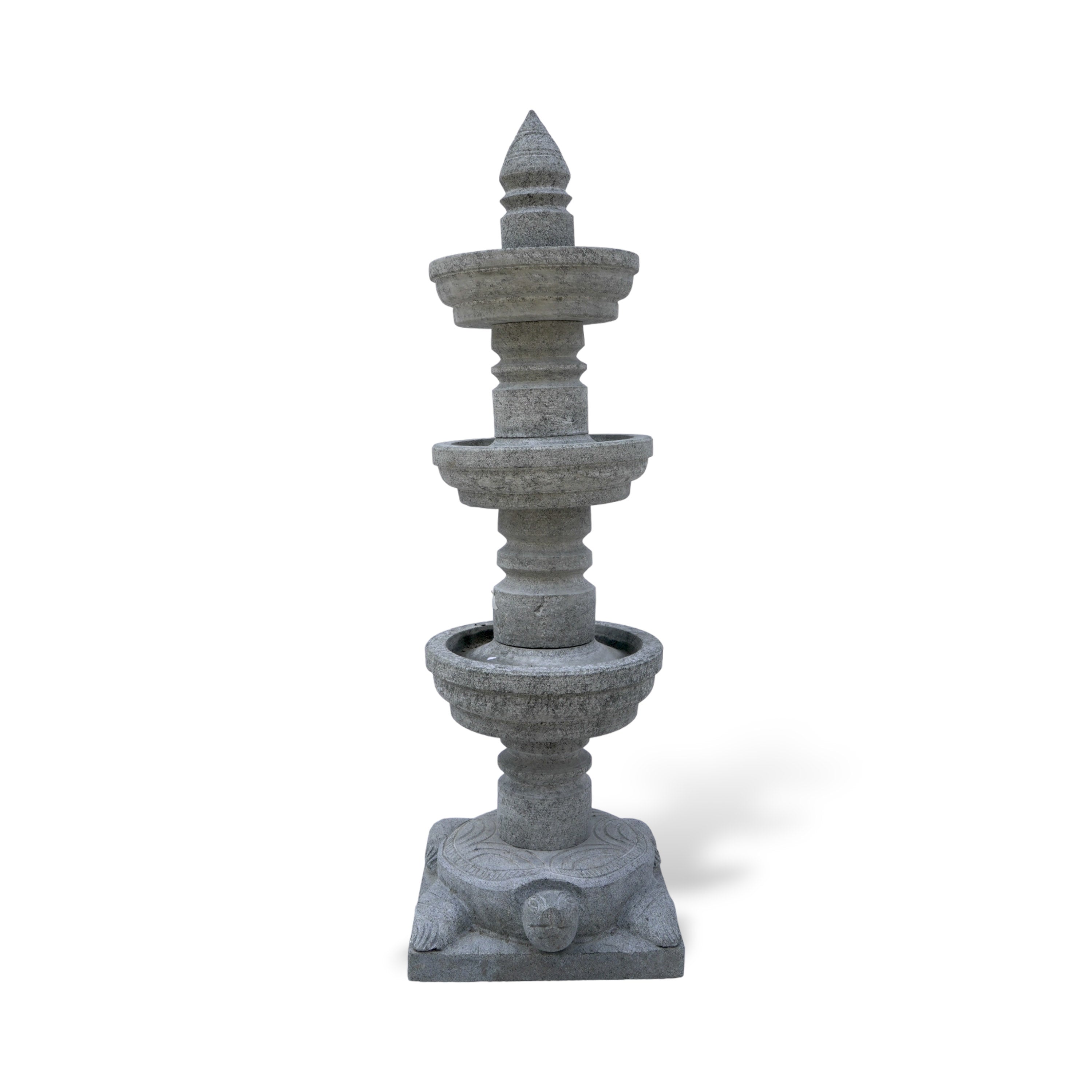 Turtle Base Stone Diya